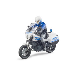 BRUDER Policjant na motoc.Scram.Ducati 62731