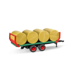 BRUDER przycz.d/transportu siana+8 bel 02220