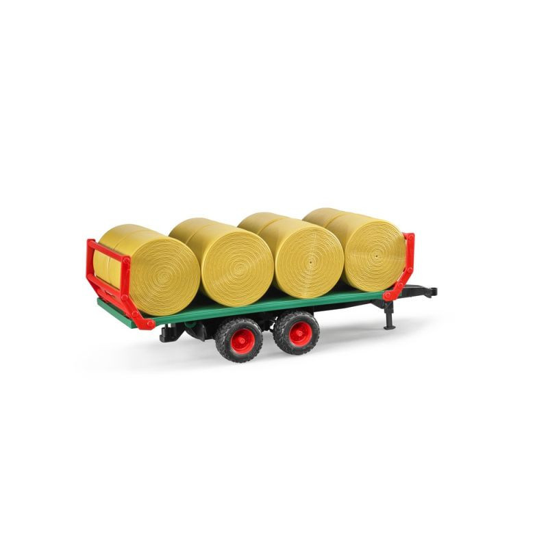 BRUDER przycz.d/transportu siana+8 bel 02220