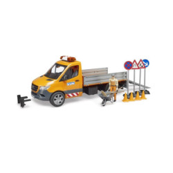 BRUDER Sprinter komunalny+fig+akces św/dźw 02677