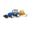 BRUDER traktor NewHolland TS.120 z ładow.02187