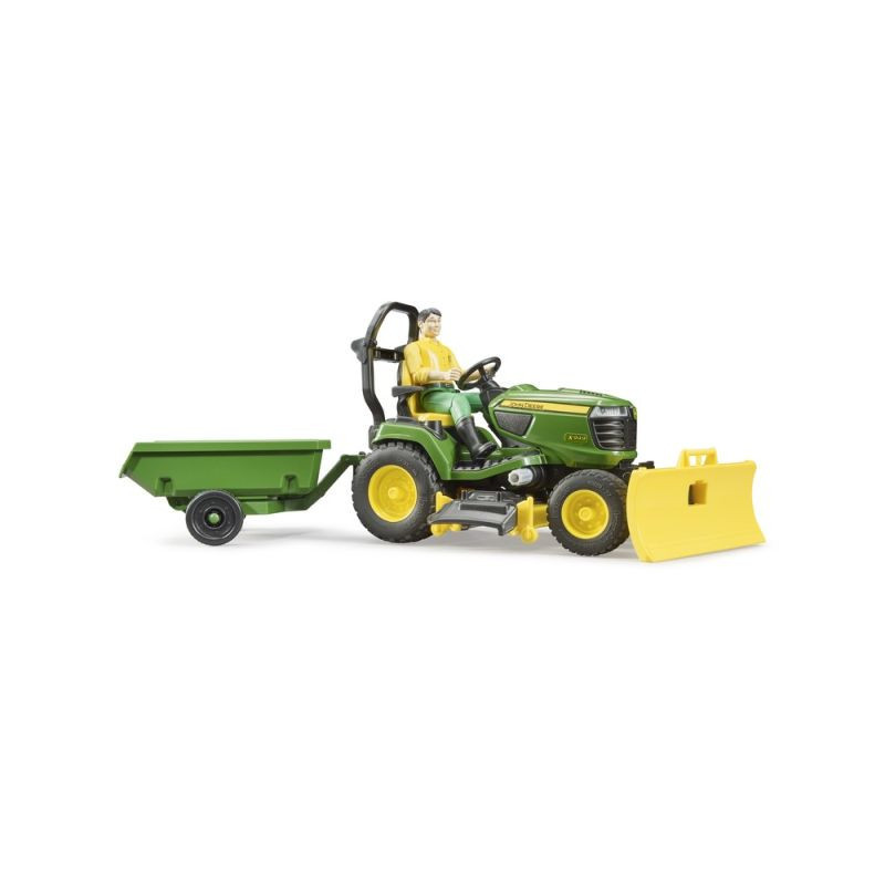 BRUDER traktorek John Deere kosiarka zestaw 62104