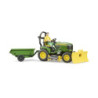 BRUDER traktorek John Deere kosiarka zestaw 62104