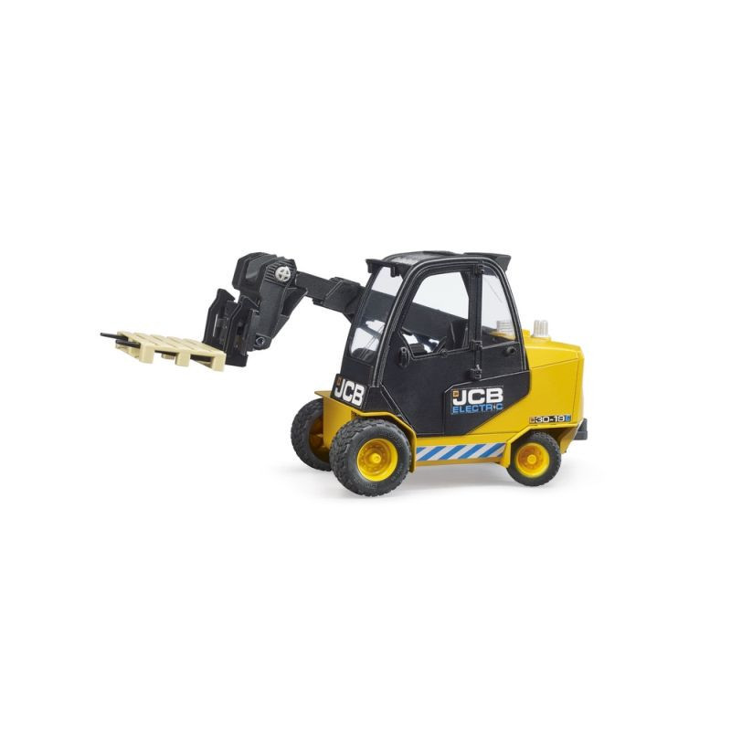 BRUDER wózek z ładowaczem telesk+paleta JCB 02512