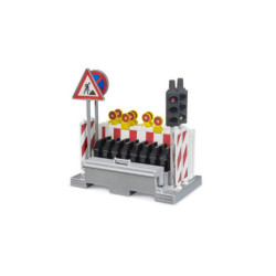 BRUDER Zestaw bezpiecz.drogowego z sygn.św.62009