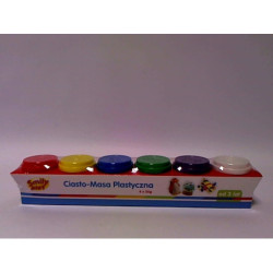 Ciasto-masa plast.6kol SmilyPlay SP83350 33503