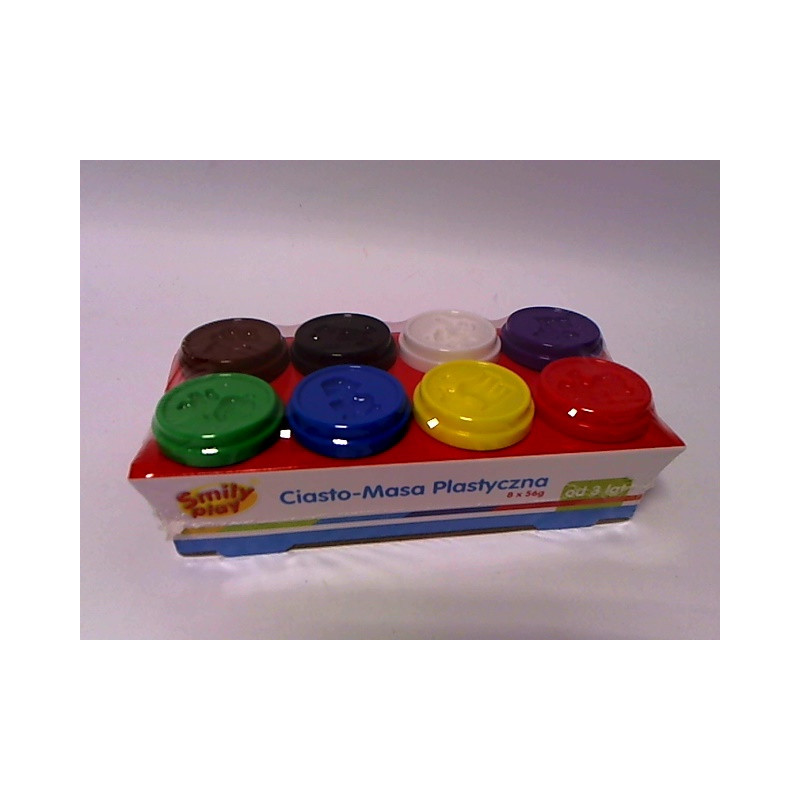 Ciasto-masa plast.8kolor SmilyPlay SP83349 33497