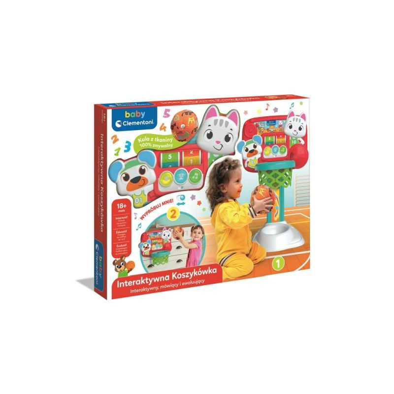 CLE BABY interaktywna koszykówka 50384