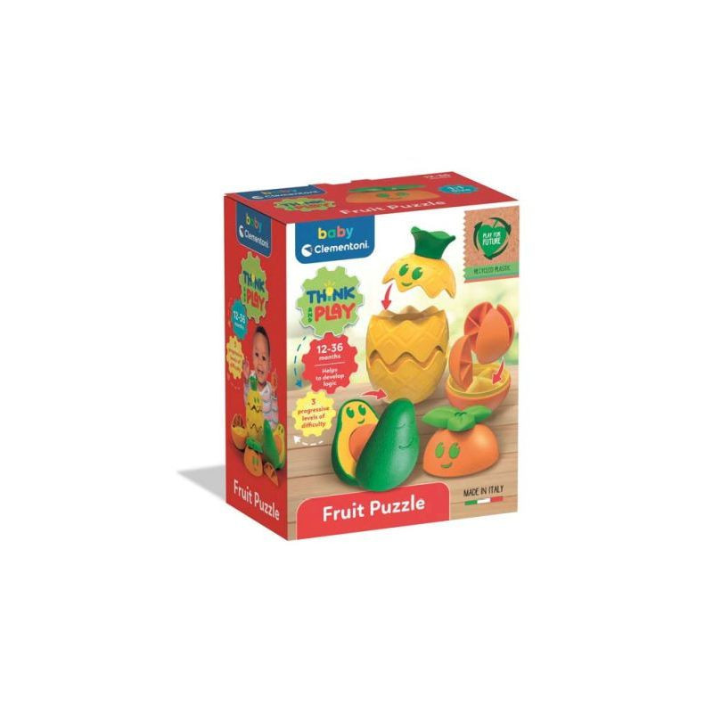 CLE BABY owoce-puzzle zabawka logiczna 17579