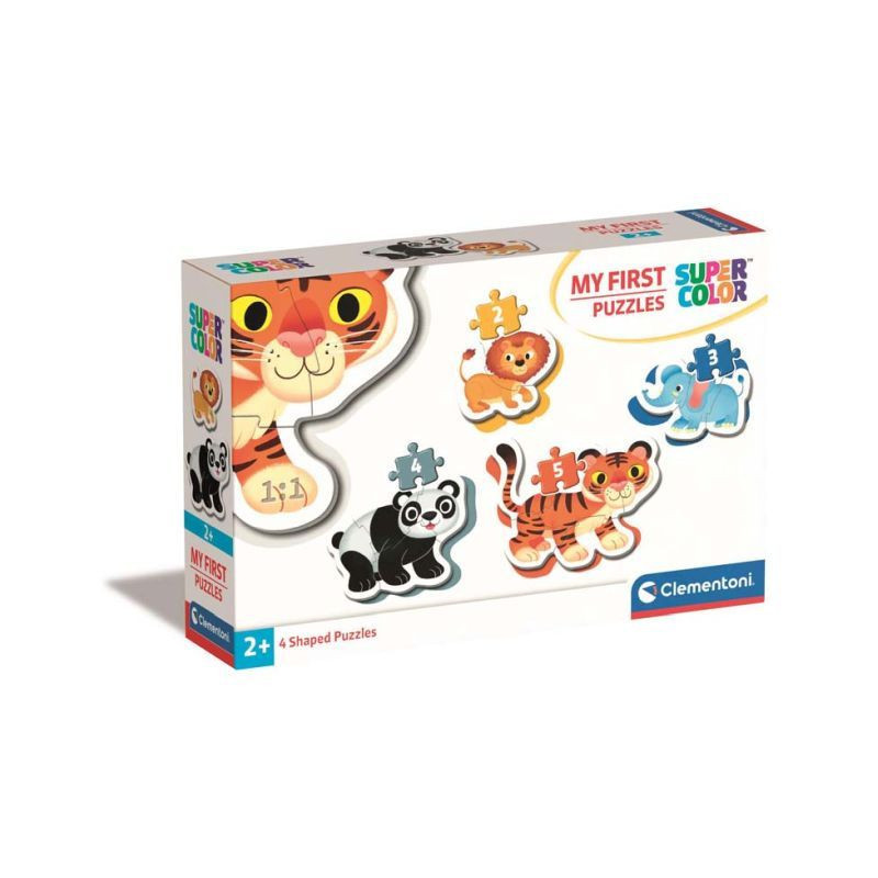 CLE Moje pierwsze puzzle Wild Animals 20810