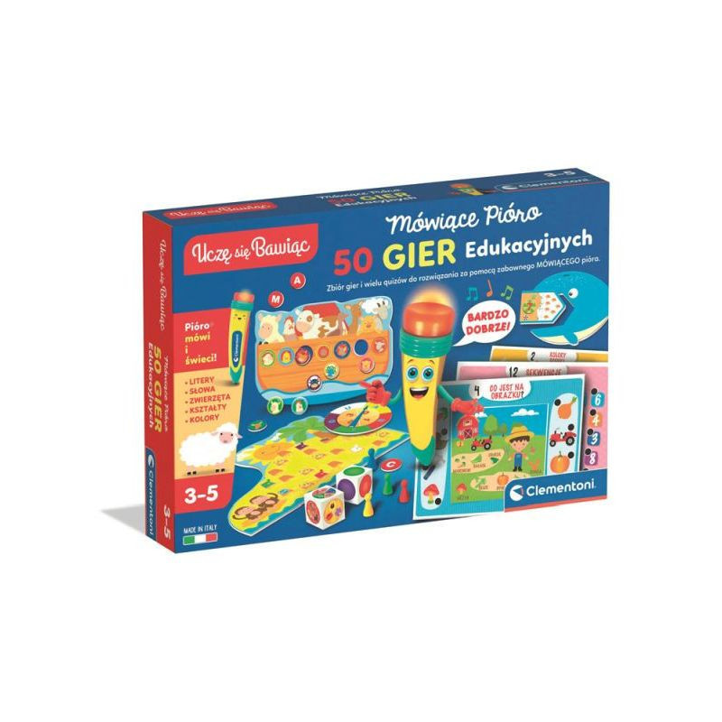 CLE Mówiące pióro 50gier edukacyjnych 50650