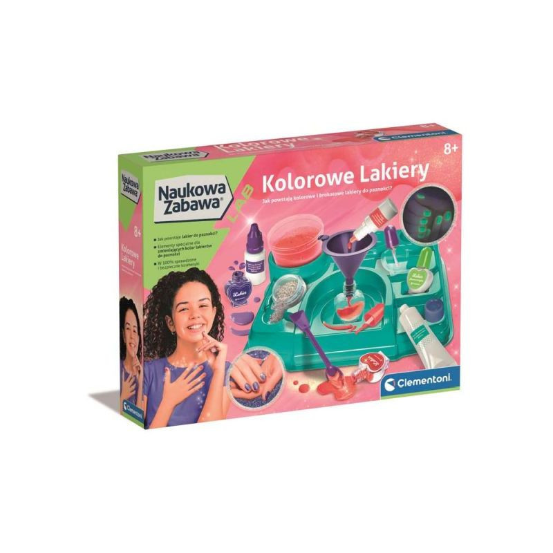 CLE Naukowa zabawa Kolorowe lakiery 50890