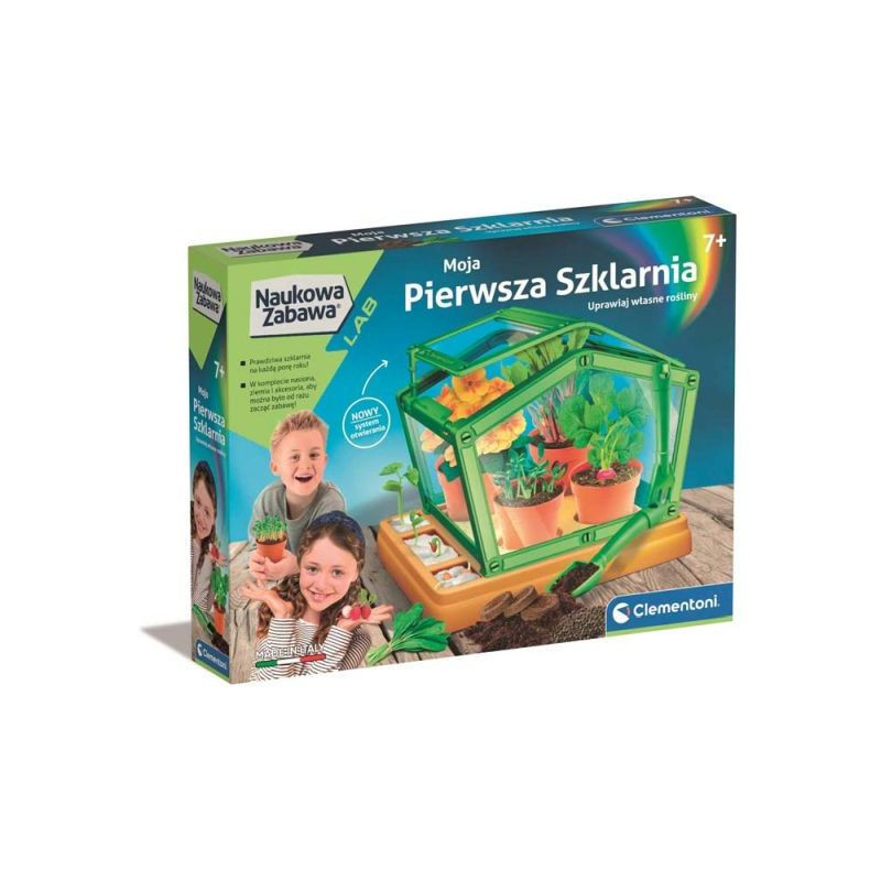 CLE Naukowa zabawa Moja pierwsza szklarnia 50861