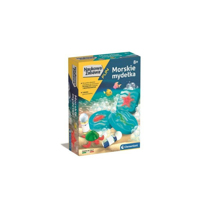 CLE Naukowa zabawa Morskie mydełka 50709