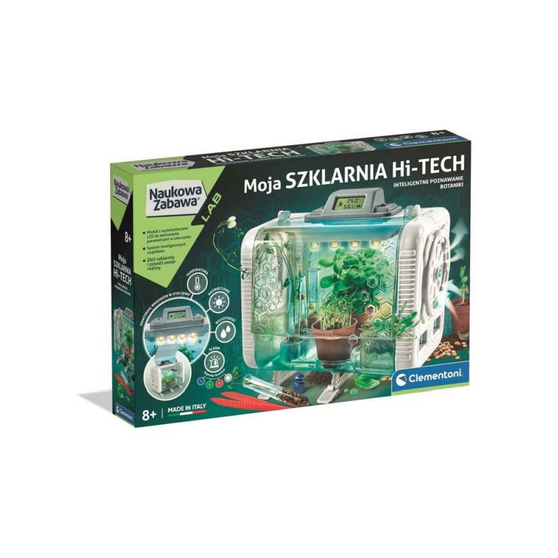 CLE Naukowa zabawa Szklarnia Hi-tech 50915