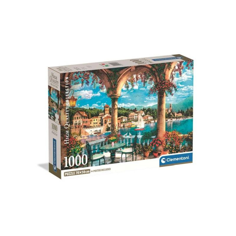 CLE puzzle 1000 Compact BalconyViewOfLakeCom.39930