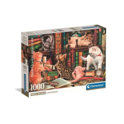CLE puzzle 1000 Compact Curious Whiskers 37107
