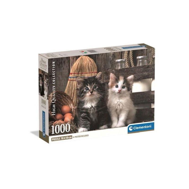 CLE puzzle 1000 Compact Lovy Kittens 39943
