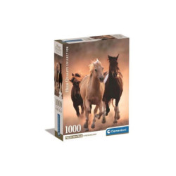 CLE puzzle 1000 Compact Running Horses 39771