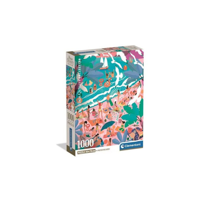 CLE puzzle 1000 Compact Sunday at the Beach 39938