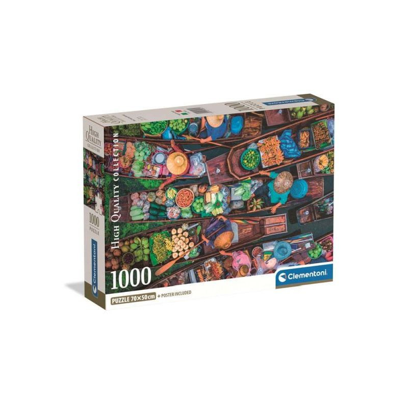 CLE puzzle 1000 Compact Thai Floating Market 39932