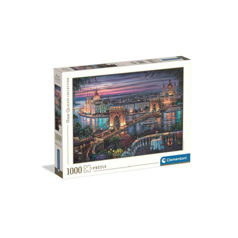 CLE puzzle 1000 HQ Lights of the Danube 37106