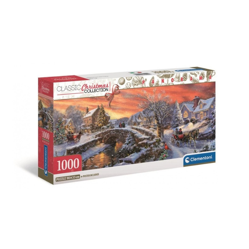 CLE puzzle 1000 Panorama Christmas 39999