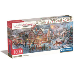 CLE puzzle 1000 Panorama Christmas+poster 39927