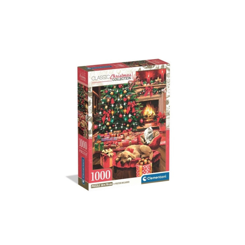CLE puzzle 1000 XMAS Cool ChristmasByTheFire 37127