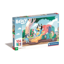 CLE puzzle 104 SuperKolor Bluey 27171