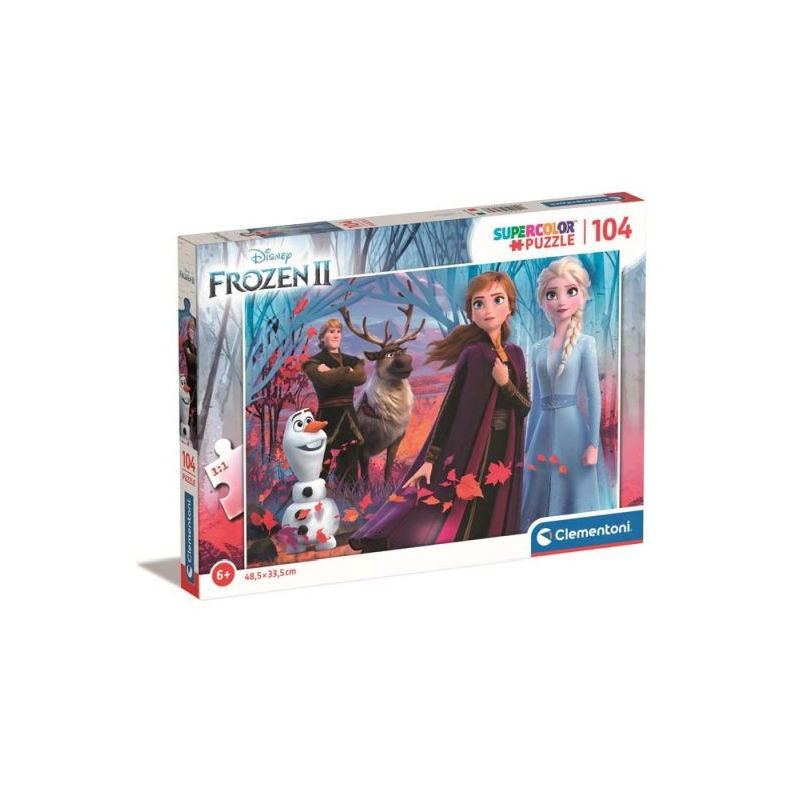 CLE puzzle 104 SuperKolor Frozen 2 27274