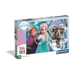 CLE puzzle 104 SuperKolor Frozen 25045