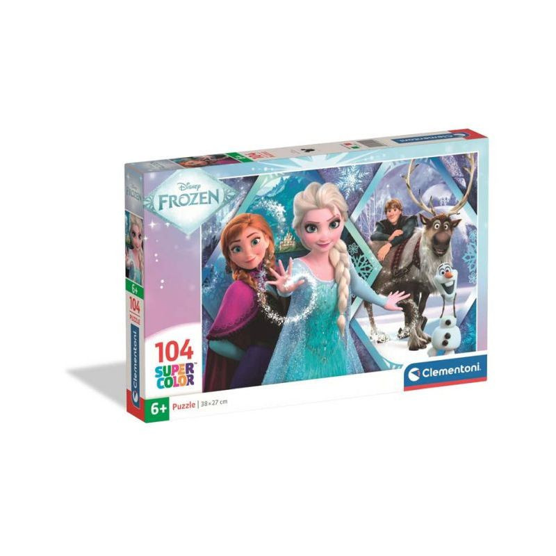 CLE puzzle 104 SuperKolor Frozen 25045