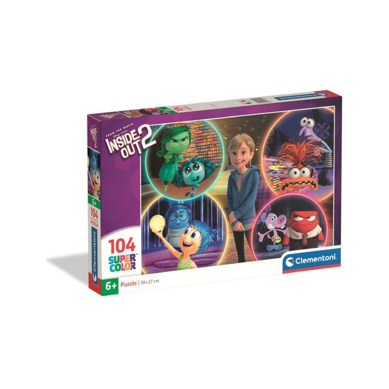 CLE puzzle 104 SuperKolor Inside Out 2 25071