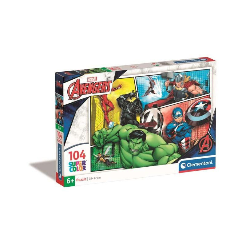 CLE puzzle 104 SuperKolor The Avengers 27284