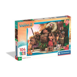 CLE puzzle 104 SuperKolor Vaiana2 25786