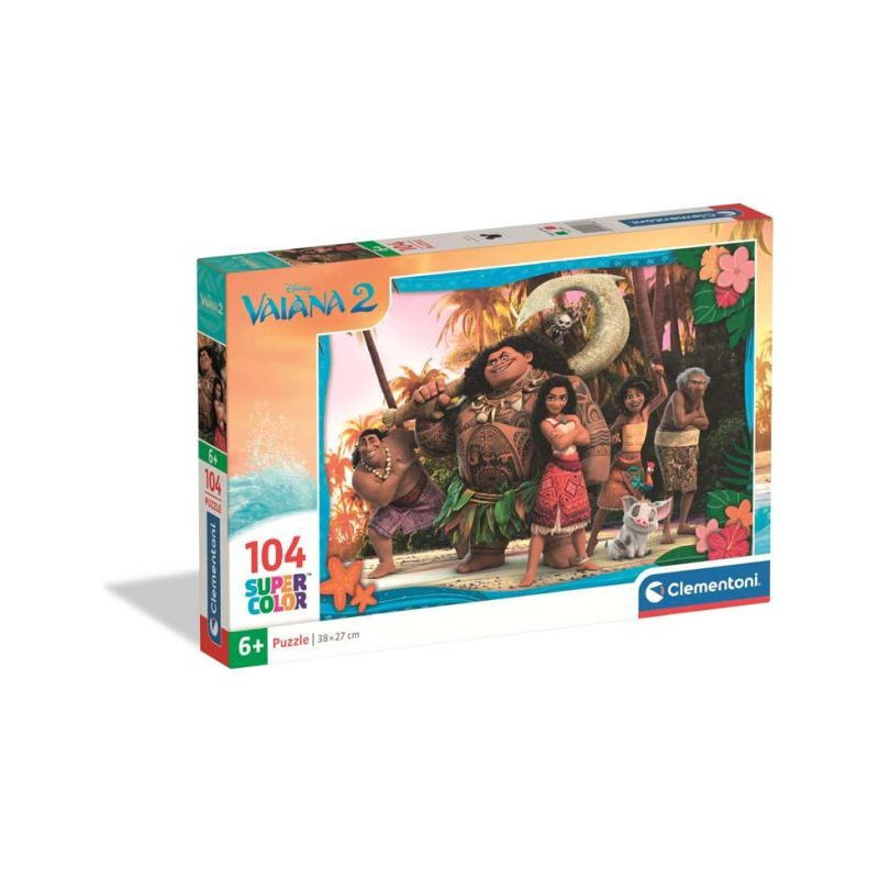 CLE puzzle 104 SuperKolor Vaiana2 25786