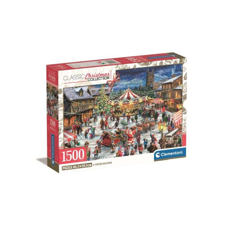 CLE puzzle 1500 Christmas Fair+poster 31725