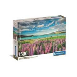 CLE puzzle 1500 Compact LupinsAtLakeTekapo 31731