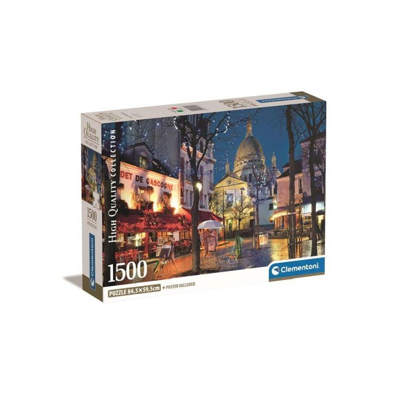 CLE puzzle 1500 Compact Paris Montmartre 31709