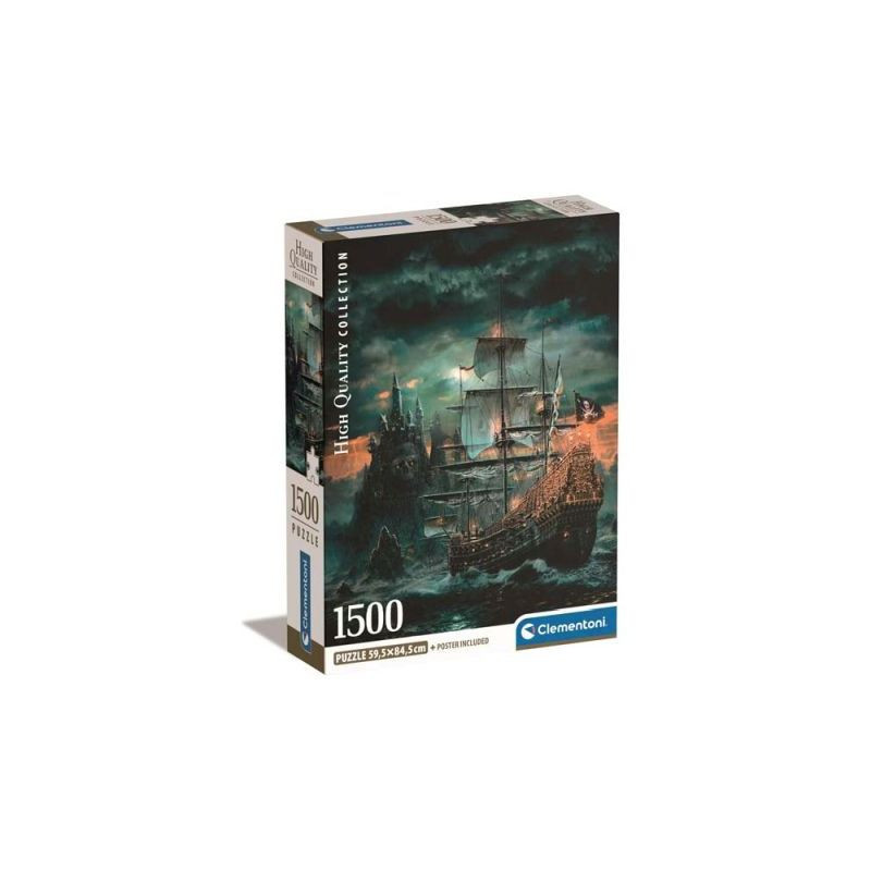 CLE puzzle 1500 Compact The pirates ship 31719
