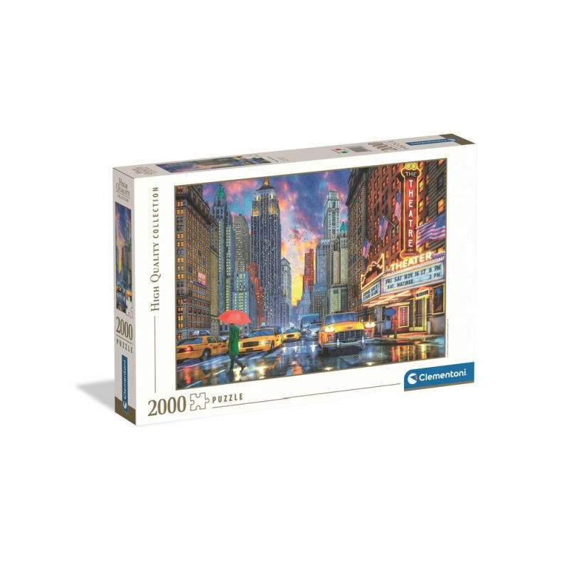 CLE puzzle 2000 HQ Rainy Manhattan 32086