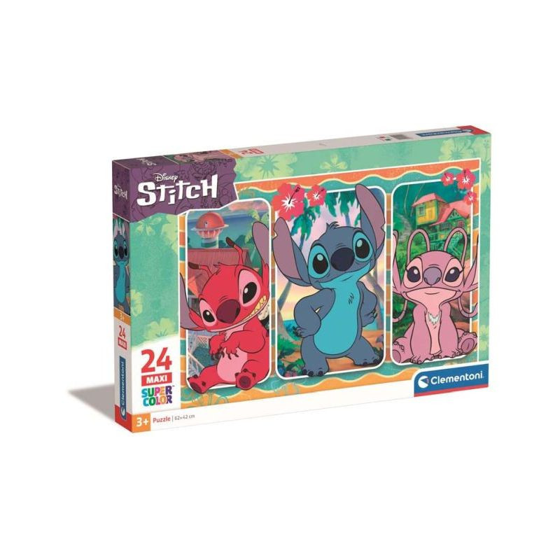 CLE puzzle 24 maxi Disney Stitch 24029