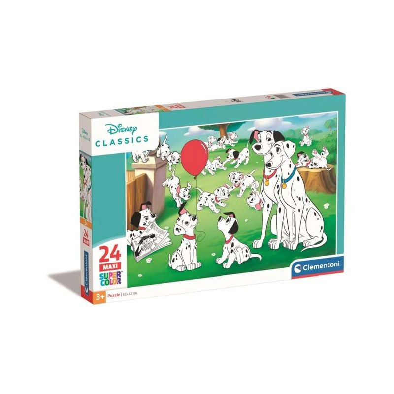 CLE puzzle 24 maxi SuperKolor Disney Animals 24245
