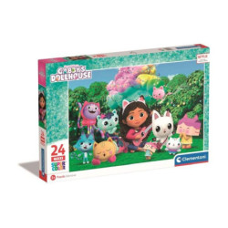 CLE puzzle 24 maxi SuperKolor Domek Gabby 28520