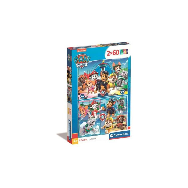 CLE puzzle 2x60 SuperKolor Psi Patrol 21617
