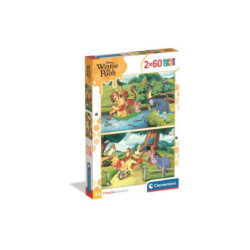 CLE puzzle 2x60 Winnie The Pooh 100 24838