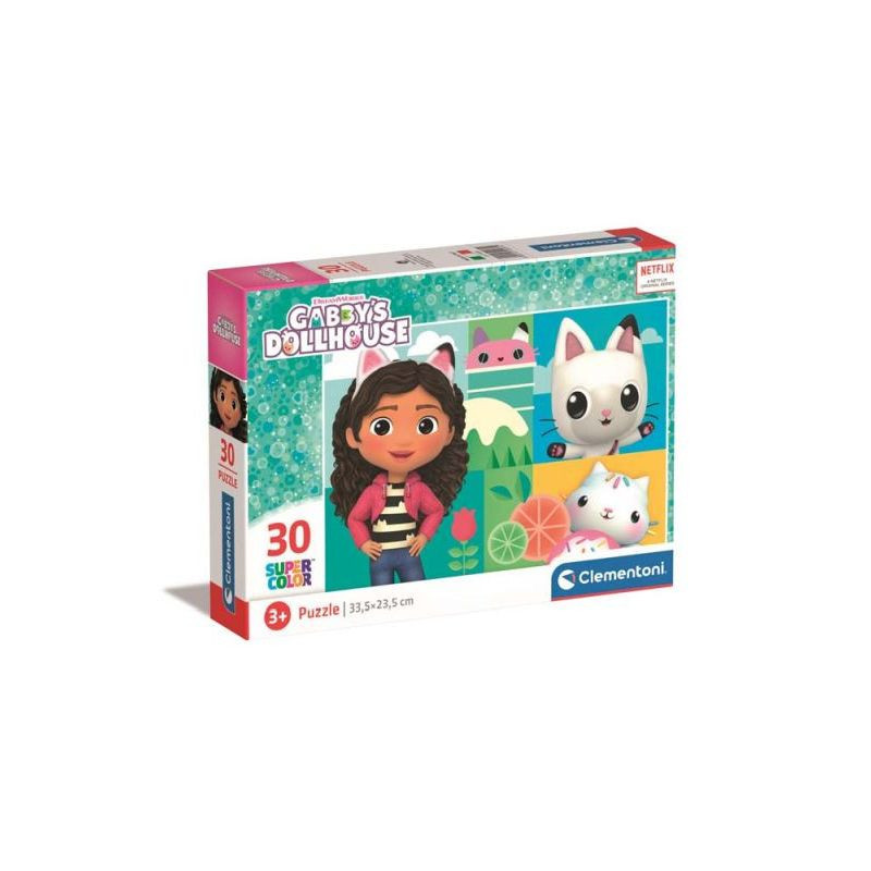 CLE puzzle 30 SuperKolor Domek Gabby 20281