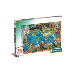 CLE puzzle 300 Super The WonderfAnimalWorld 21723