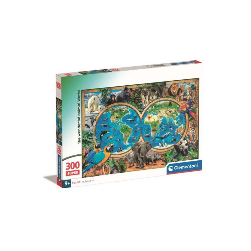 CLE puzzle 300 Super The WonderfAnimalWorld 21723